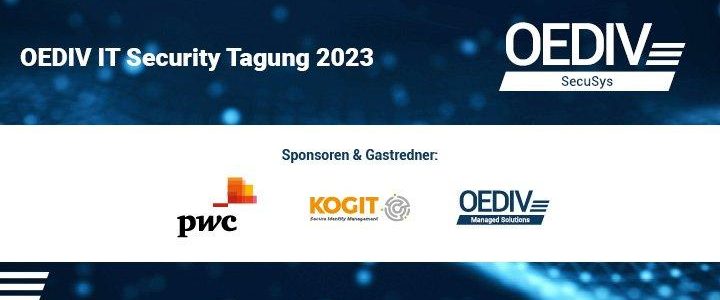 OEDIV IT Security Tagung 2023 (Vortrag | Bielefeld)