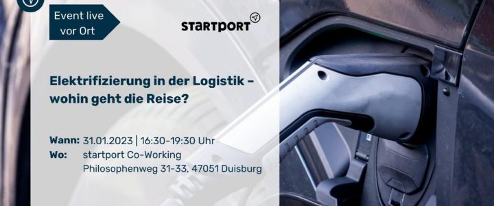 Elektrifizierung in der Logistik – wohin geht die Reise? (Vortrag | Duisburg)