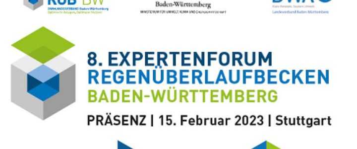 8. Expertenforum Regenüberlaufbecken 2023 (Messe | Stuttgart)