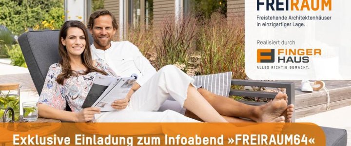 FingerHaus GmbH – Infoabend zu »FreiRaum64« im Musterhaus TALO in Babenhausen (Sonstiges | Babenhausen)