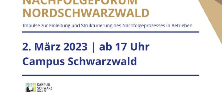 Nach­folge­forum Nord­schwarz­wald (Vortrag | Freudenstadt)