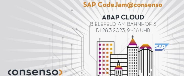 SAP CodeJam@consenso – ABAP Cloud (Schulung | Bielefeld)