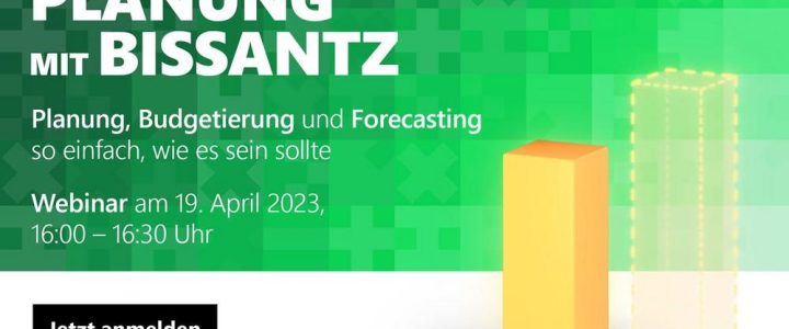 Planung, Budgetierung und Forecasting mit Bissantz (Webinar | Online)