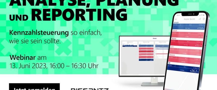 Analyse, Planung und Reporting mit Bissantz (Webinar | Online)