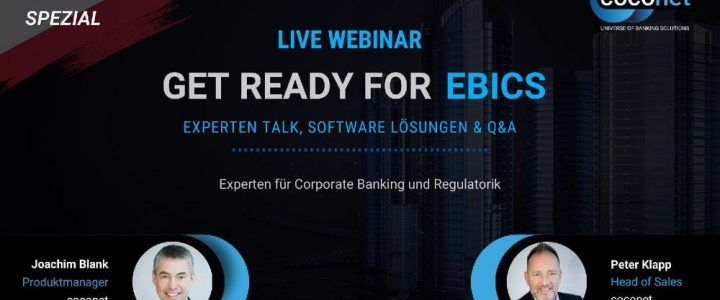 EBICS-Lösungen für Österreich | Webinar spezial (Webinar | Online)