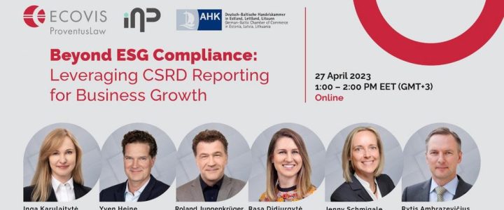 Webinar: Über die ESG-Compliance hinaus: Nutzung von CSRD-Berichterstattung für Unternehmenswachstum (Webinar | Online)