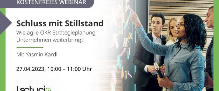 Kostenfreies Webinar: Schluss mit Stillstand (Webinar | Online)