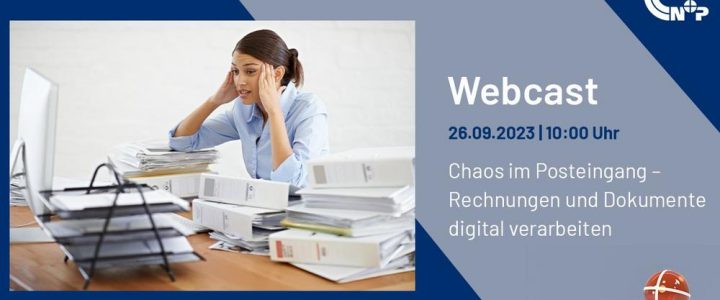 Chaos im Posteingang – Rechnungen und Dokumente digital verarbeiten (Webinar | Online)