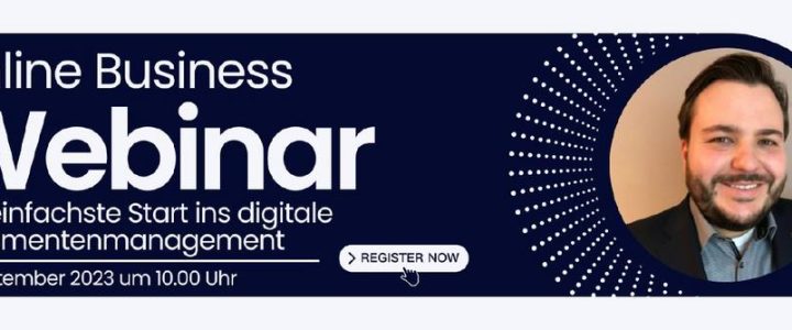 Ihr einfacher Start ins digitale Dokumentenmanagement – Smarte Dokumentenorganisation mit DocuWare (Webinar | Online)