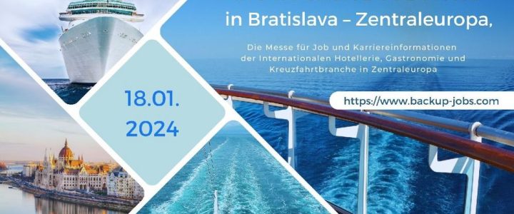 Internationale Job Messe für Hotel-, Gastronomie- und Kreuzfahrtbranche – 18.01.2024 – Bratislava (Messe | Bratislava)