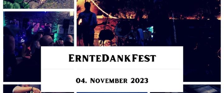 ErnteDankFest – Rockparty in der KultUrScheune des Bioweinguts Staffelter Hof (Unterhaltung / Freizeit | Kröv)