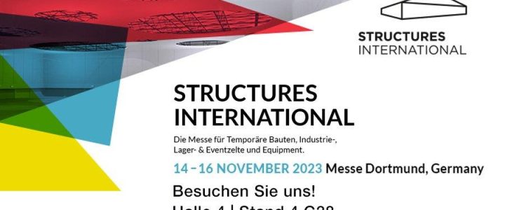 STRUCTURES INTERNATIONAL –  eine Messe für temporäre Bauten, Industrie-, Lager- und Eventzelte. (Messe | Dortmund)