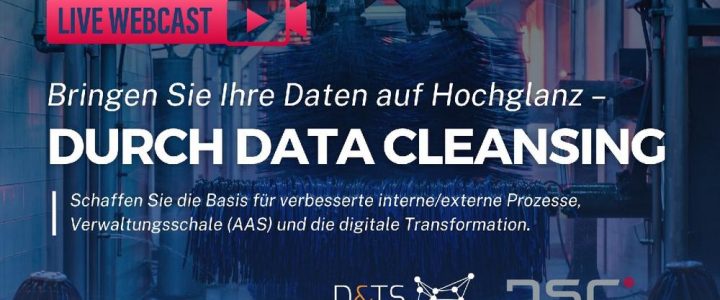 Bringen Sie Ihre Daten auf Hochglanz – durch Data Cleansing (Webinar | Online)