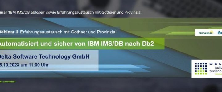 Automatisiert und sicher von IBM IMS/DB zu Db2 (Webinar | Online)