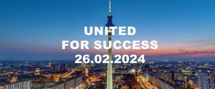 Roadshow „United for Success“ (Vortrag | Berlin)