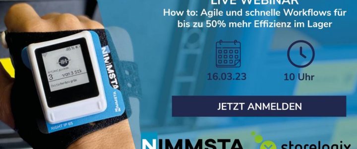 How to: Agile und schnelle Workflows für bis zu 50% mehr Effizienz im Lager (Webinar | Online)