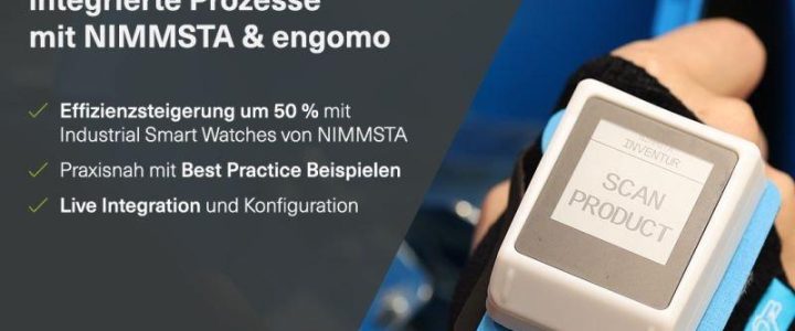 Best Practice Lagerprozesse mit NIMMSTA & engomo und bis zu 50% mehr Effizienz (Webinar | Online)