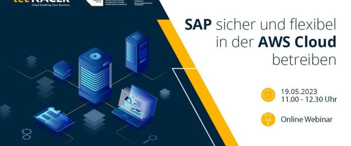 Webinar – SAP sicher und flexibel in der AWS Cloud betreiben (Webinar | Online)