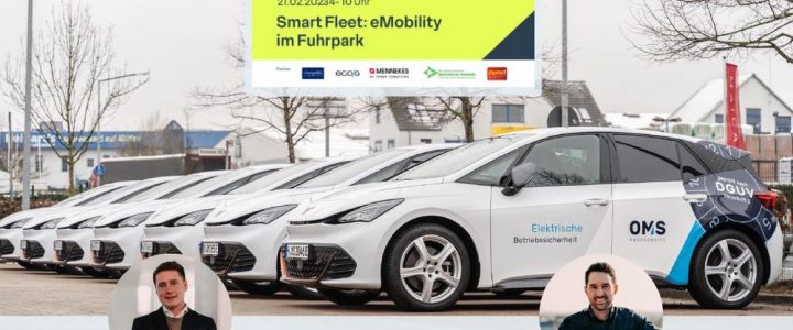 Smart Fleet: eMobility im Fuhrpark (Webinar | Online)