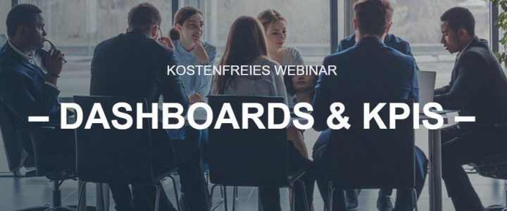 Kostenfreies Webinar: „Dashboards & KPIs“ (Webinar | Online)