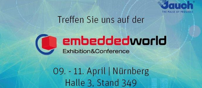 Jauch Quartz GmbH stellt auf der embedded world in Nürnberg aus (Messe | Nürnberg)