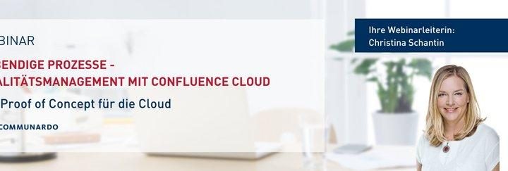 Live Webinar: Lebendige Prozesse – QMS mit Confluence Cloud. Ein Proof of Concept für die Cloud (Webinar | Online)