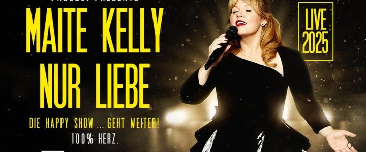 MAITE KELLY kündigt Tournee für 2025 an:  “Die Happy-Show… geht weiter!” (Unterhaltung / Freizeit | Erfurt)