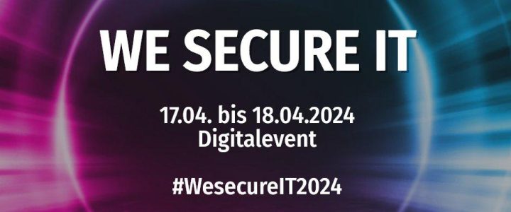 We Secure IT (Konferenz | Online)