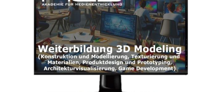 3D Modeling – Konstruktion, Modeling und Gamedesign (Schulung | Berlin)