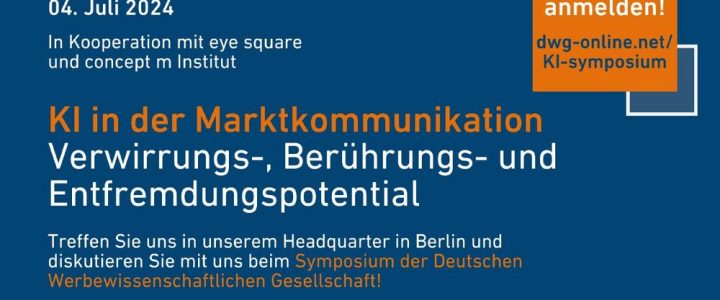 KI in der Marktkommunikation – Verwirrungs-, Berührungs- und Entfremdungspotential (Konferenz | Berlin)