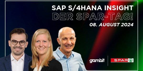 SAP S/4HANA Insight – Der SPAR-Tag! (Sonstiges | Online)