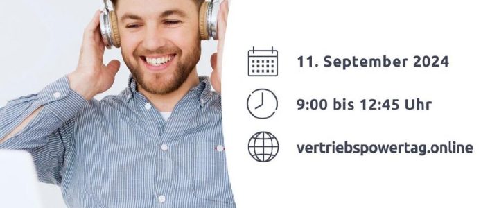 VertriebsPowerTag: informieren, Termin vereinbaren und wirkungsvoll präsentieren (Webinar | Online)