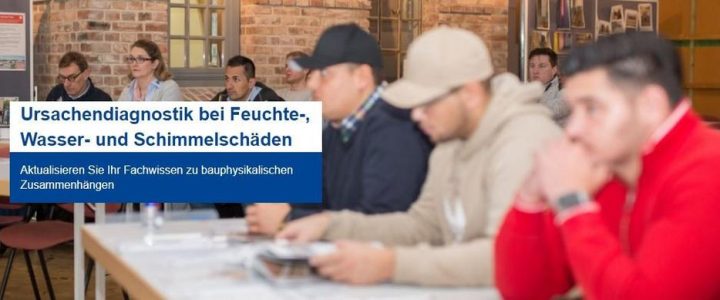 Ursachendiagnostik bei Feuchte-, Wasser- und Schimmelschäden | HEIDELBERG (Seminar | Heidelberg)