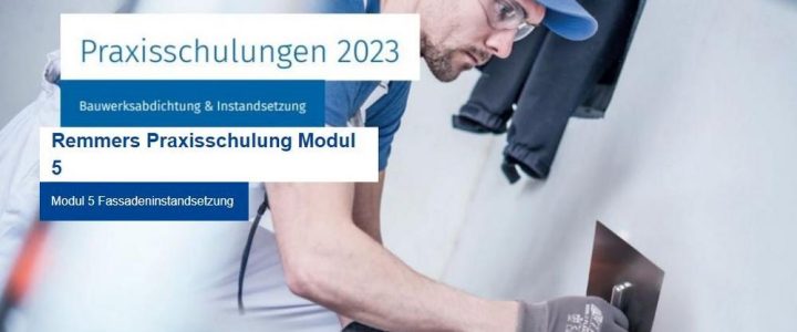 Remmers Praxisschulung Modul 5 | MÜNSTER (Schulung | Münster)