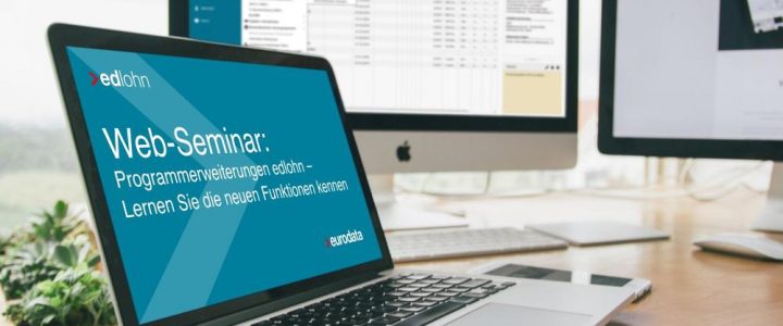 Programmerweiterungen in edlohn (Webinar | Online)