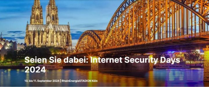 Seien Sie dabei: Internet Security Days 2024 (Konferenz | Köln)