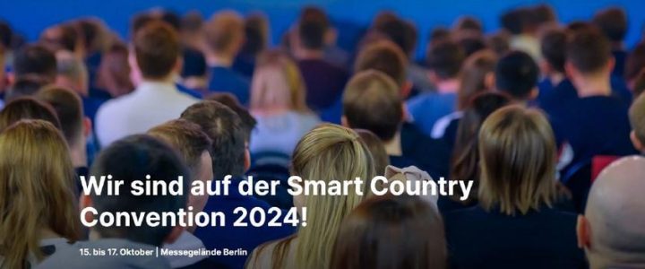 Wir sind auf der Smart Country Convention 2024! (Konferenz | Berlin)