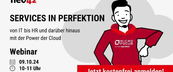 Services in Perfektion – Von IT bis HR und darüber hinaus – mit der Power der Cloud (Webinar | Online)