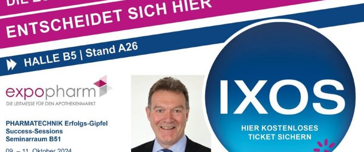 PHARMATECHNIK Erfolgs-Gipfel auf der expopharm: Digitale Rezeptabrechnung mit dem DRZ (Vortrag | München)