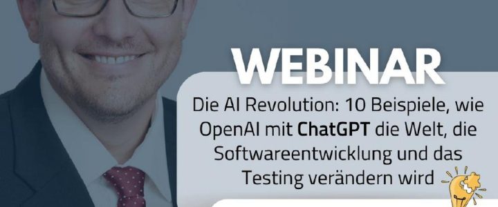 Die AI Revolution: ChatGPT (Webinar | Online)