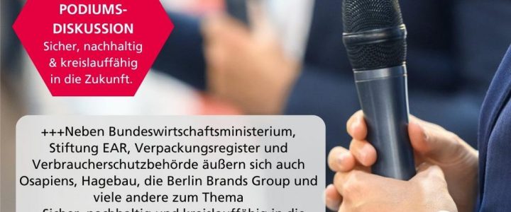 8. Podiumsveranstaltung des VERE e.V. – Jetzt reden wir – Hagebau, Berlin Brands Group, Osapiens! (Konferenz | Hamburg)