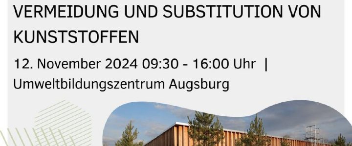 Abschlussevent reGIOcycle: Regionale Ansätze zur Vermeidung & Substitution von Kunststoffen (Konferenz | Augsburg)