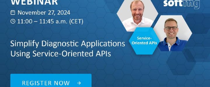 Webinar | Simplify Diagnostic Applications Using Service-Oriented APIs (Webinar | Online)