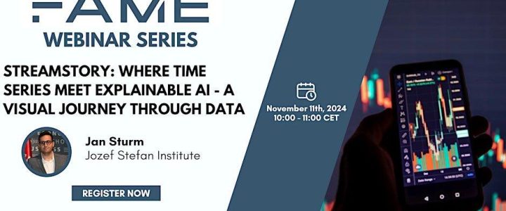 StreamStory: Where Time Series Meet Explainable AI (Seminar | Online)