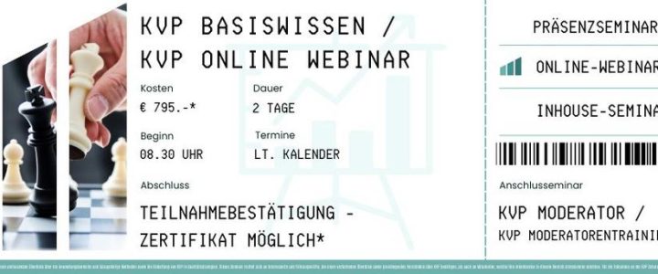 Webinar: KVP Basiswissen / KVP Core Tools (Webinar | Online)