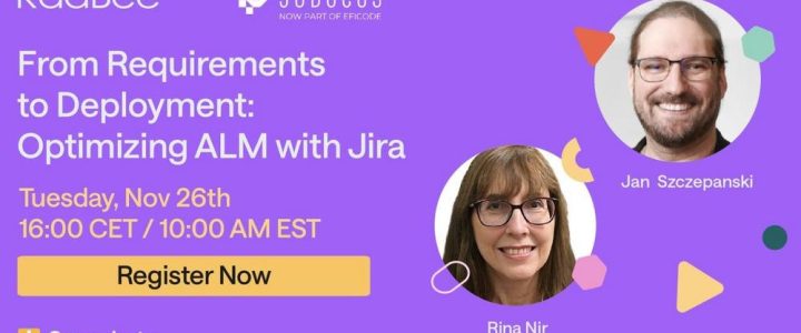 From Requirements to Deployment: Optimizing ALM with Jira (Webinar | Online)