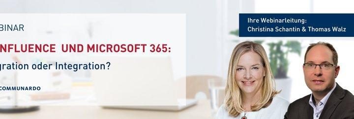 Live Webinar: Confluence und Microsoft 365: Migration oder Integration? (Webinar | Online)