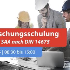 Auffrischungsschulung BMA und SAA nach DIN 14675 (Schulung | Online)