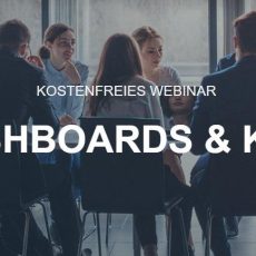 „Dashboards & KPIs – Daten visualisieren“ – kostenfreies Webinar (Webinar | Online)