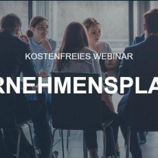 Kostenfreies Webinar: „Unternehmensplanung leicht gemacht“ (Webinar | Online)